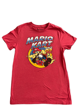 Mario Kart Since 92 Nintendo Red Graphic T Shirt Men’s Medium